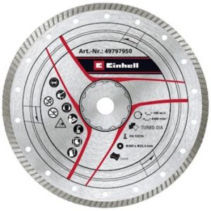 Dijamantna rezna ploca 300x25.4mm Turbo EINHELL