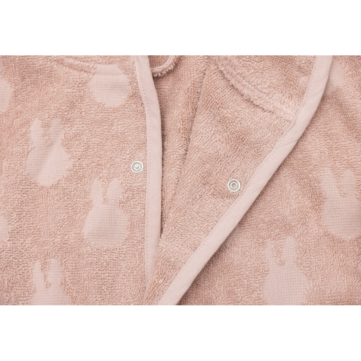 Bade mantil puder roze Jollein - Slika 5