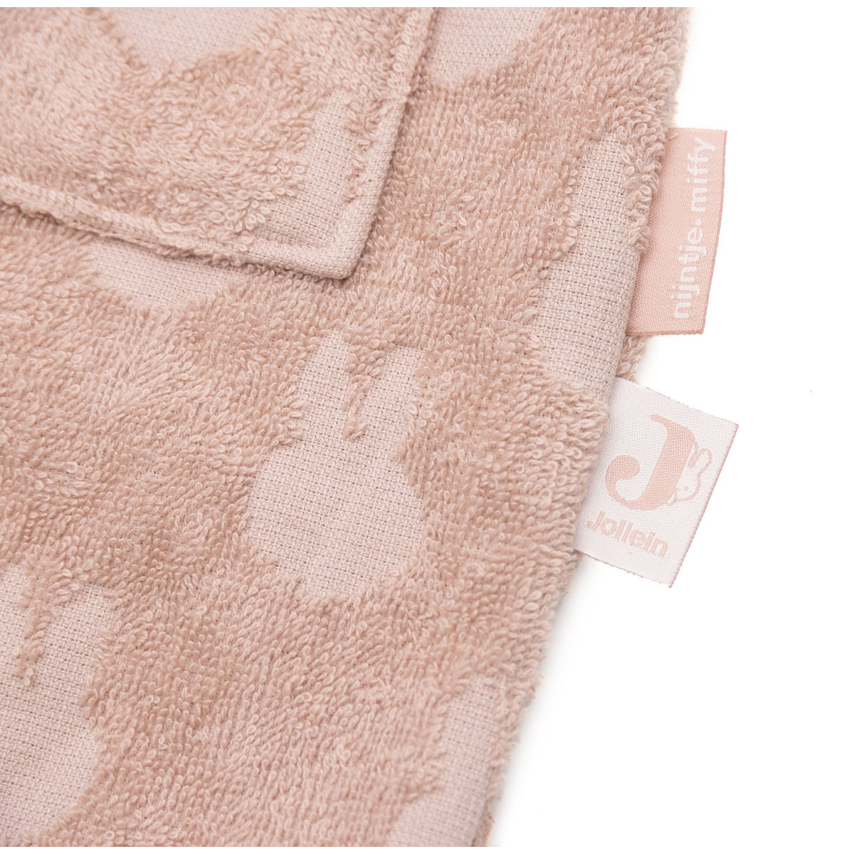 Bade mantil puder roze Jollein - Slika 6