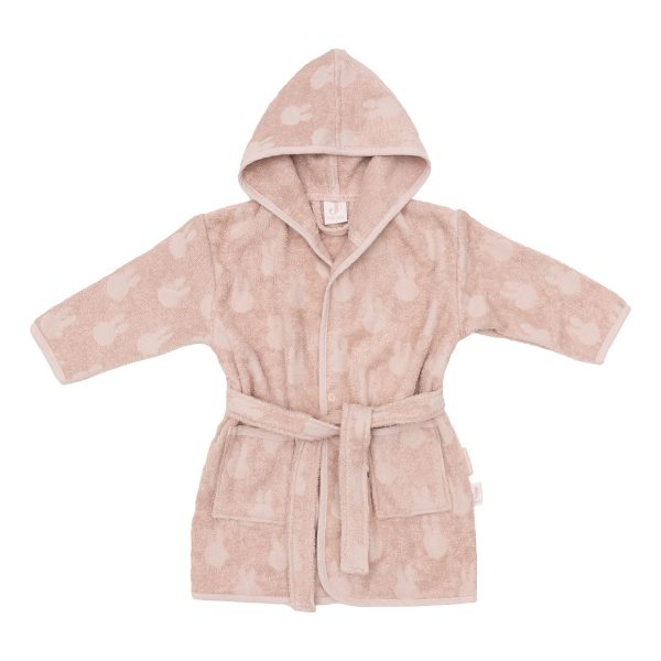 Bade mantil puder roze Jollein