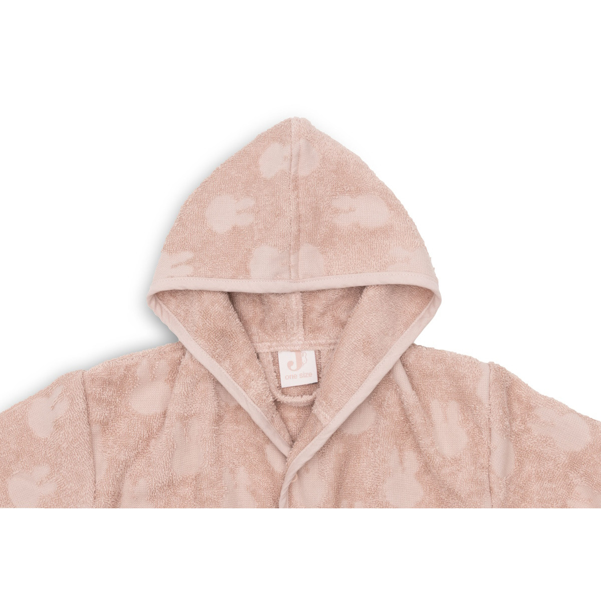 Bade mantil puder roze Jollein - Slika 4