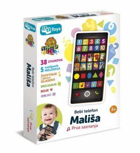 Bebi telefon Malisa u kutiji