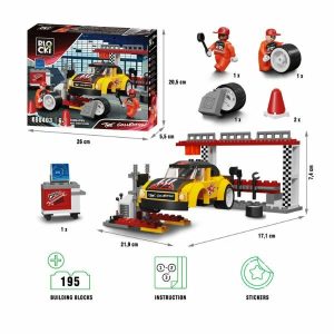 Kocke Blocki sportski auto servis 195kom