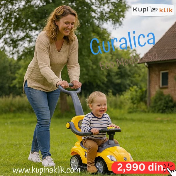 Guralica Eco Model 450 žuta Prilagodljiva razvoju deteta - Slika 2