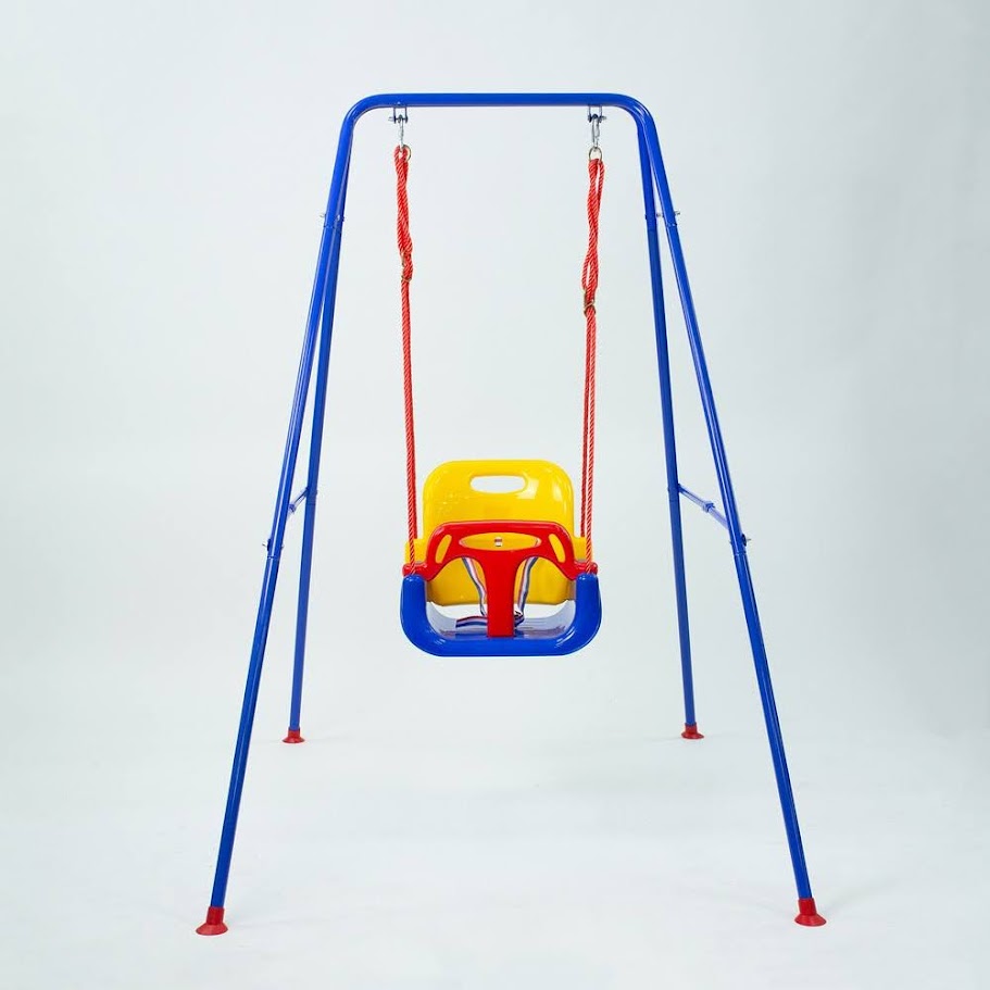 Ljuljaška za decu metalna 846 plava