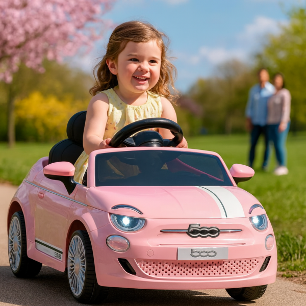 Fiat 500 na akumulator 237 pink - Slika 2