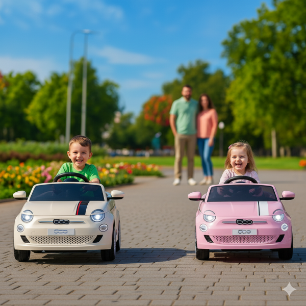 Fiat 500 na akumulator 237 pink - Slika 3