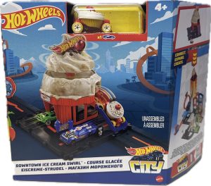 Downtown Ice Cream Swirl Hot Wheels