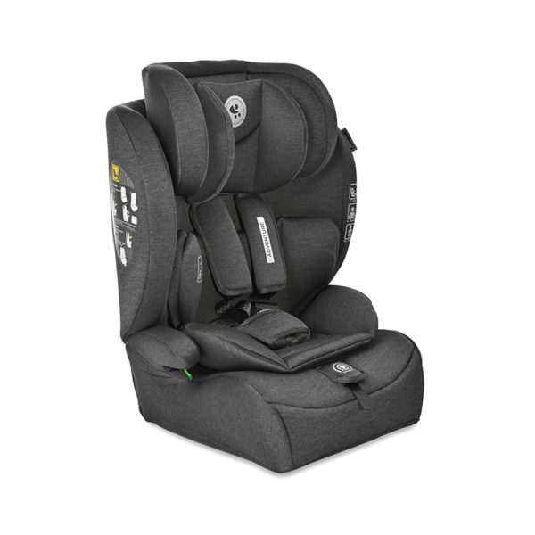 Auto sediste RIO I-SIZE ISOFIX 76-150cm crna Lorelli