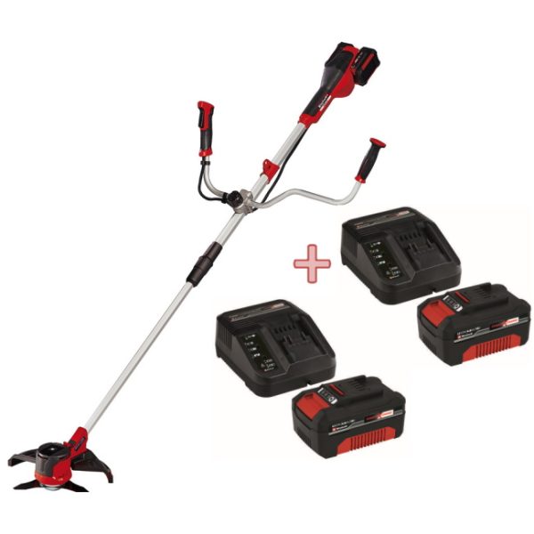 Set aku.trimer+2x starter kit Power X-Change 18V 4.0 Ah Einhell