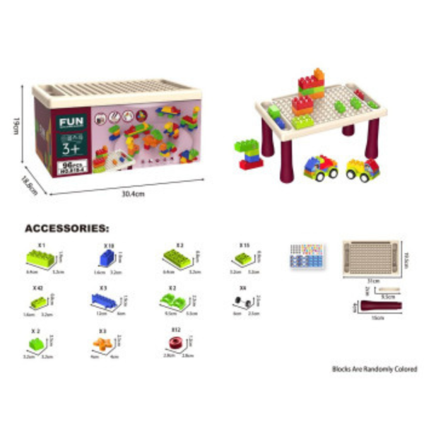 Kocke set 96 elemenata 239290