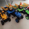 Traktor na pedale sa prikolicom žuti 958 - Image 5
