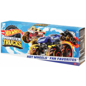 Hot Wheels 1:64 Monster Truck 3u1