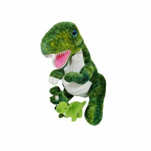 Plisani dinosaurus sa bebama 48cm 11/70831