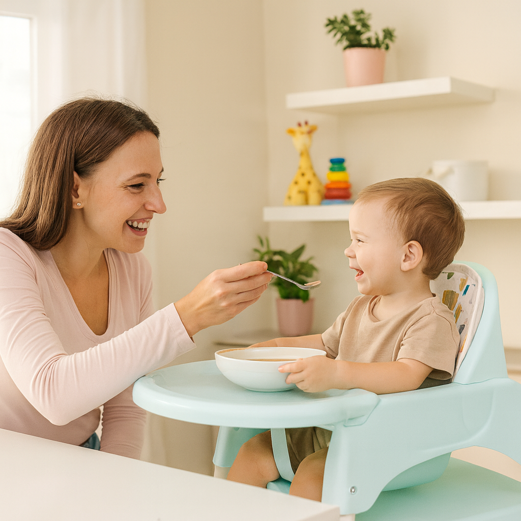 Stolica za hranjenje 2u1 mint 614 - Slika 5