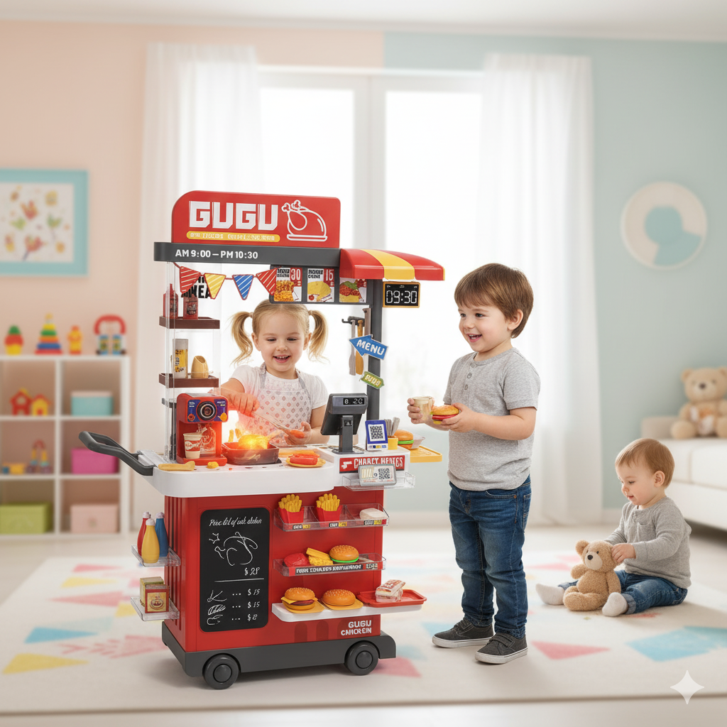 Fast food set na kolicima - Slika 2