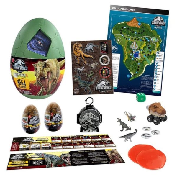 Jurassic World Captivz Mega Jaje-Clash Edition