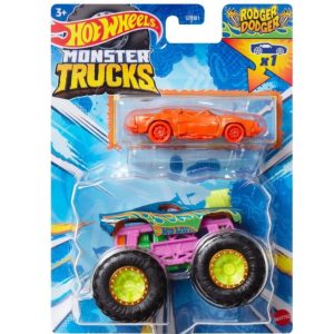 HotWheels Die Cast Monster Trucks 1:64 pink