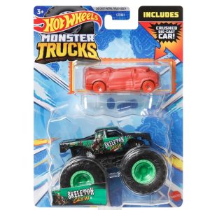 HotWheels Die Cast Monster Trucks 1:64 zelena