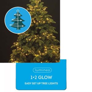 Novogodisnja LED rasveta za jelku 150cm-126L topla bela