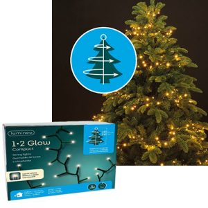 Novogodisnja LED rasveta za jelku 180cm-540L toplo bela