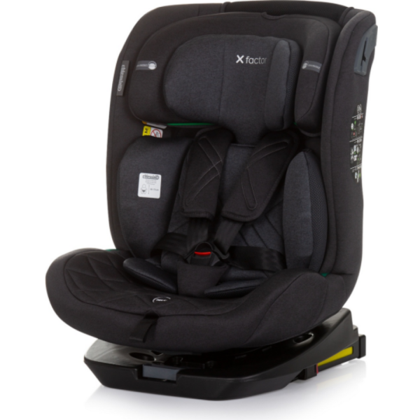 Autosedište Chipolino isofix Xfactor crno