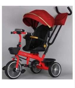 Tricikl Lux sa tendom TS2741 Crveni