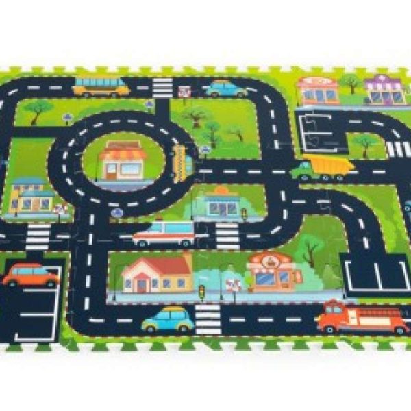 Podloga za igru PUZZLE CITY ECOTOYS - Image 4