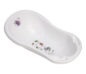 Kadica za bebe 84cm - Hippo White Lorelli