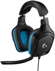 Slusalice sa mikrofonom Logitech G432 Black Blue