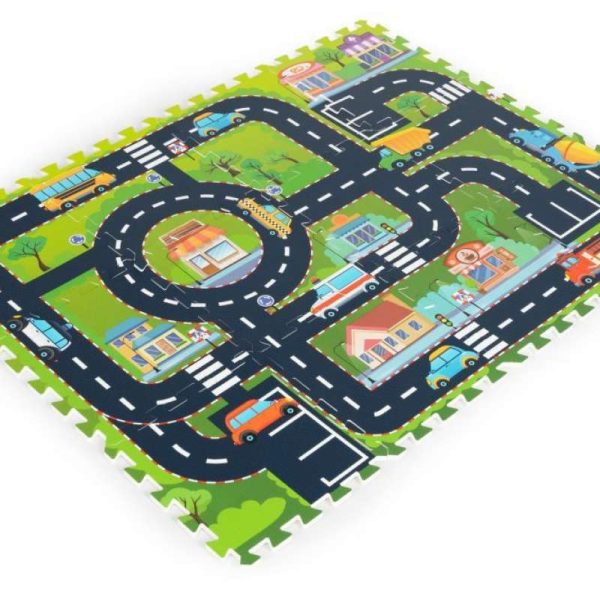 Podloga za igru PUZZLE CITY ECOTOYS - Image 3