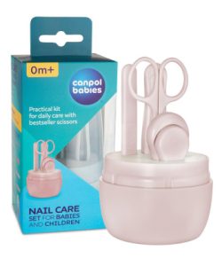 Baby set za negu noktiju pink Canpol