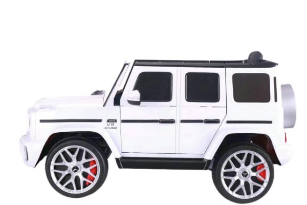 Automobil na akumulator beli Mercedes G63 - Image 3