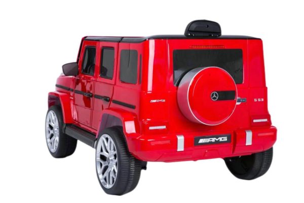 Automobil na akumulator crveni Mercedes G63 - Image 3