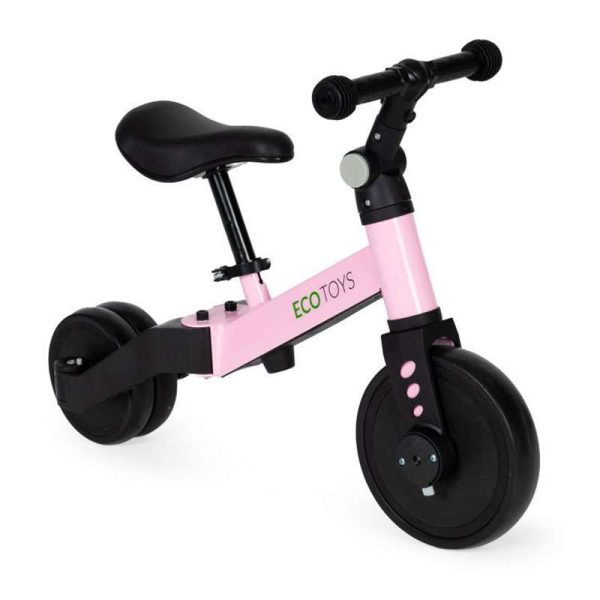 Tricikl 2u1 pink EcoToys - Image 6