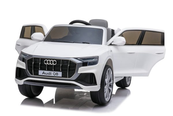 Automobil na akumulator beli Licencirani Audi Q8 - Image 4