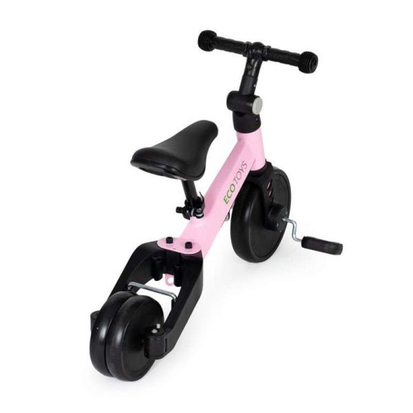 Tricikl 2u1 pink EcoToys - Image 7