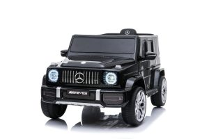 Automobil na akumulator crni Mercedes G63