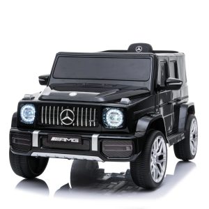 Automobil na akumulator crni Mercedes G63