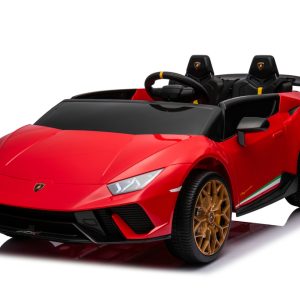 Automobil na akumulator dvosed crveni Lamborghini Huracan