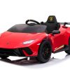 Automobil na akumulator crveni Lamborghini Huracan - Image 5