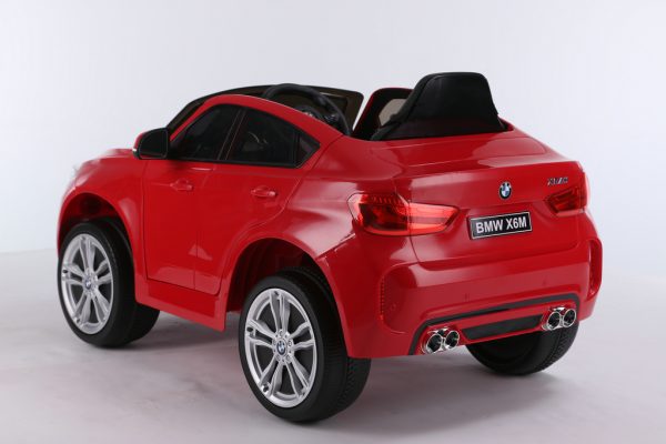 Automobil na akumulator crveni licencirani BMW X6M - Image 3