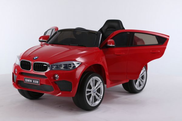 Automobil na akumulator crveni licencirani BMW X6M - Image 7