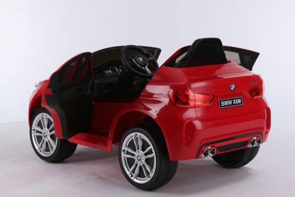 Automobil na akumulator crveni licencirani BMW X6M - Image 9