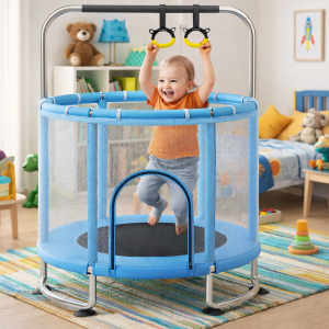 Trambolina sobna za decu 845 plava Playtime