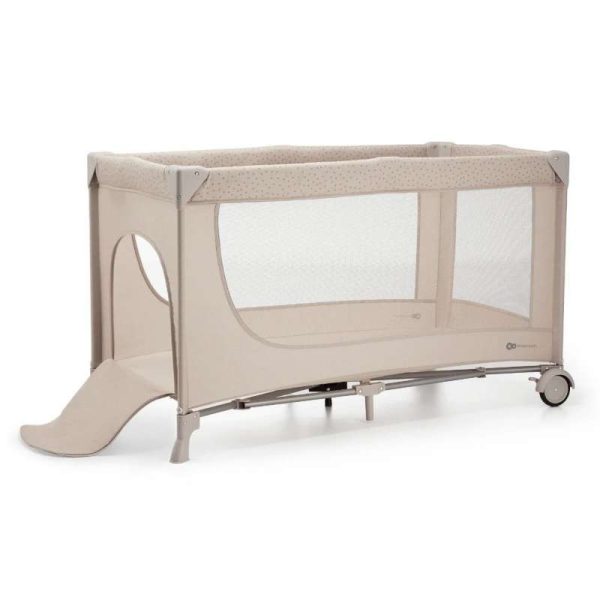 Kinderkraft prenosivi krevetac Joy 2 beige - Image 2