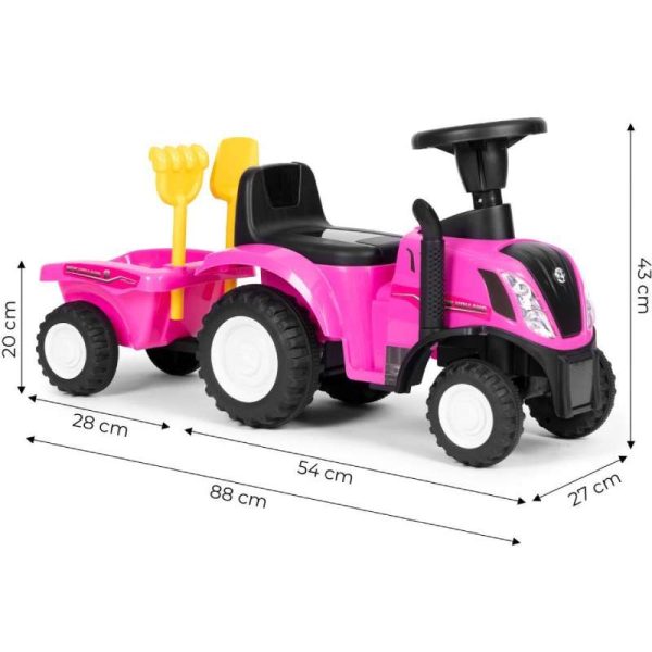 Traktor sa prikolicom guralica pink - Image 2