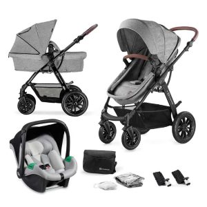 Kinderkraft kolica MOOV 3u1 MinkPro grey