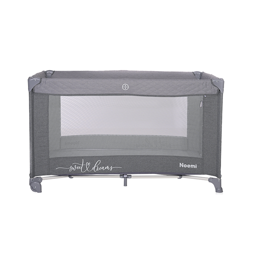 Prenosivi krevetac Noemi 1 nivo siva Lorelli - Slika 2
