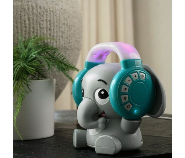 Noćno svetlo Bright Starts Elephant Bluetooth - Image 2